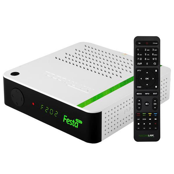 Receptor FTA TocomLink Festa HD3 com HDMI/USB Bivolt - Branco