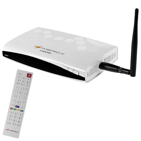 Receptor Azamerica S1009 Plus 4K ACM H265 Full HD 