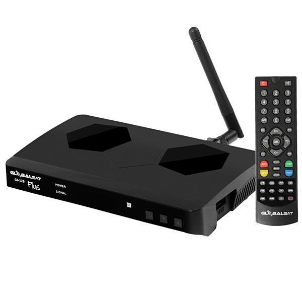 Receptor Globalsat GS120 Plus WIFI ACM Ultra HD 4K 
