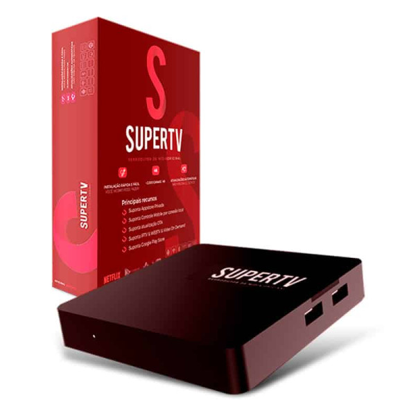 Receptor SuperTV Red Edition 4K 2GB RAM